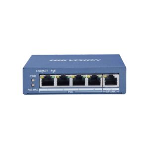 switch 4 port poe hikvision